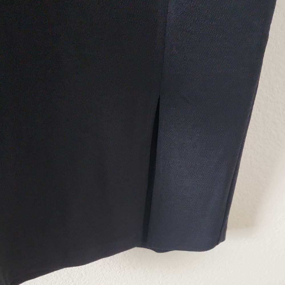 WHBM Classic Black Midi Dress - Picture 4 of 6